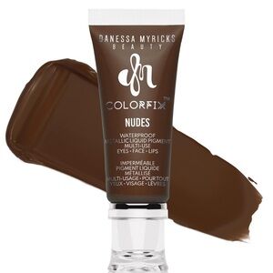 Danessa Myricks Beauty ColorFix Nudes Metallic Liquid Pigment - Deep Brown #12